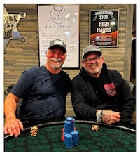 Photo of the veterans day tournament winners